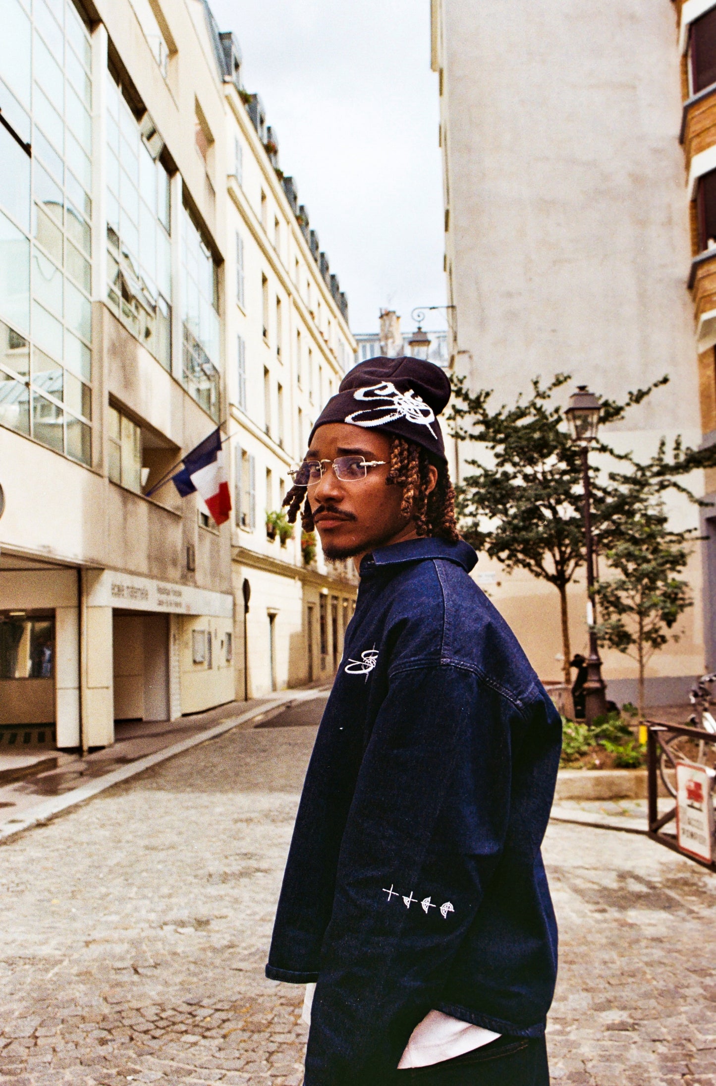 PARIS DOUBLE DENIM JACKET