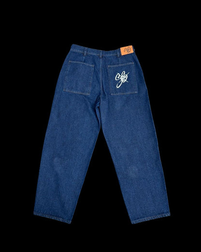 PARIS DOUBLE DENIM PANTS