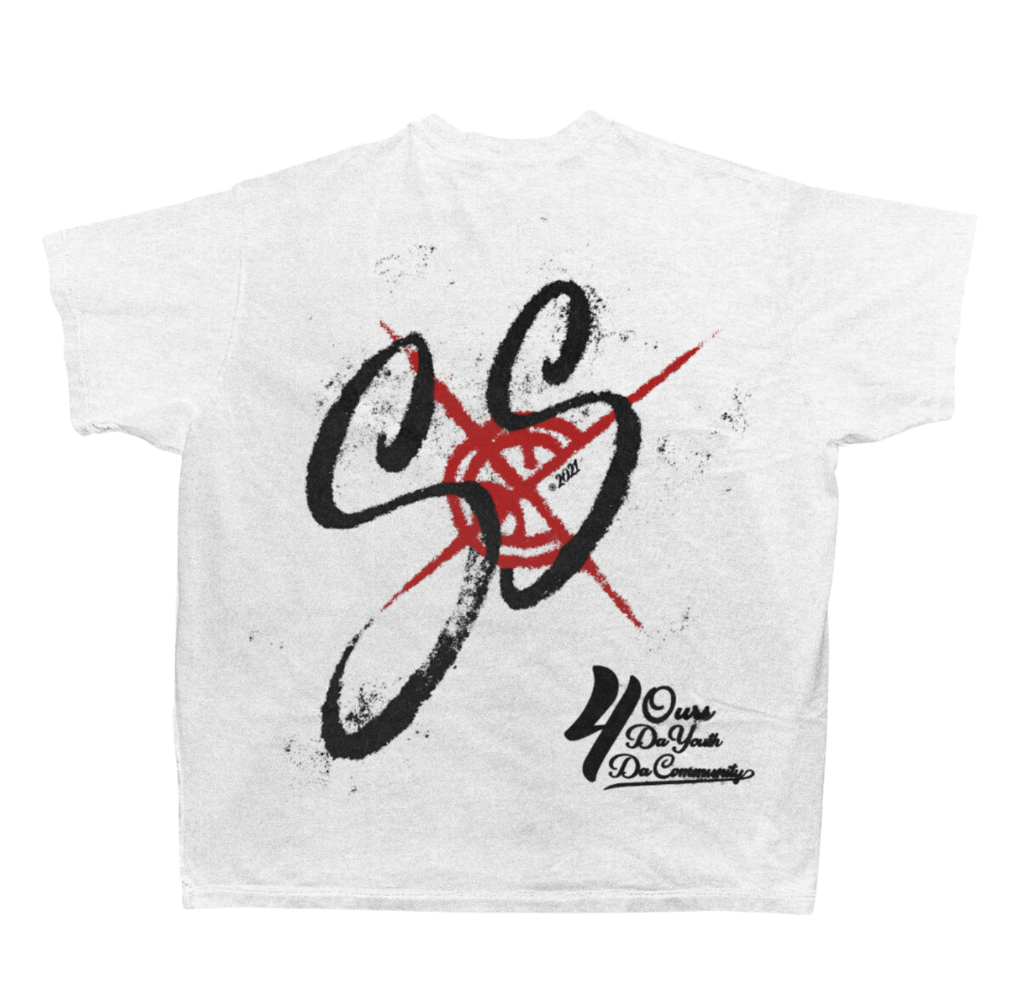 100K RAISED TEE