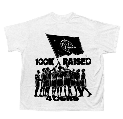 100K RAISED TEE