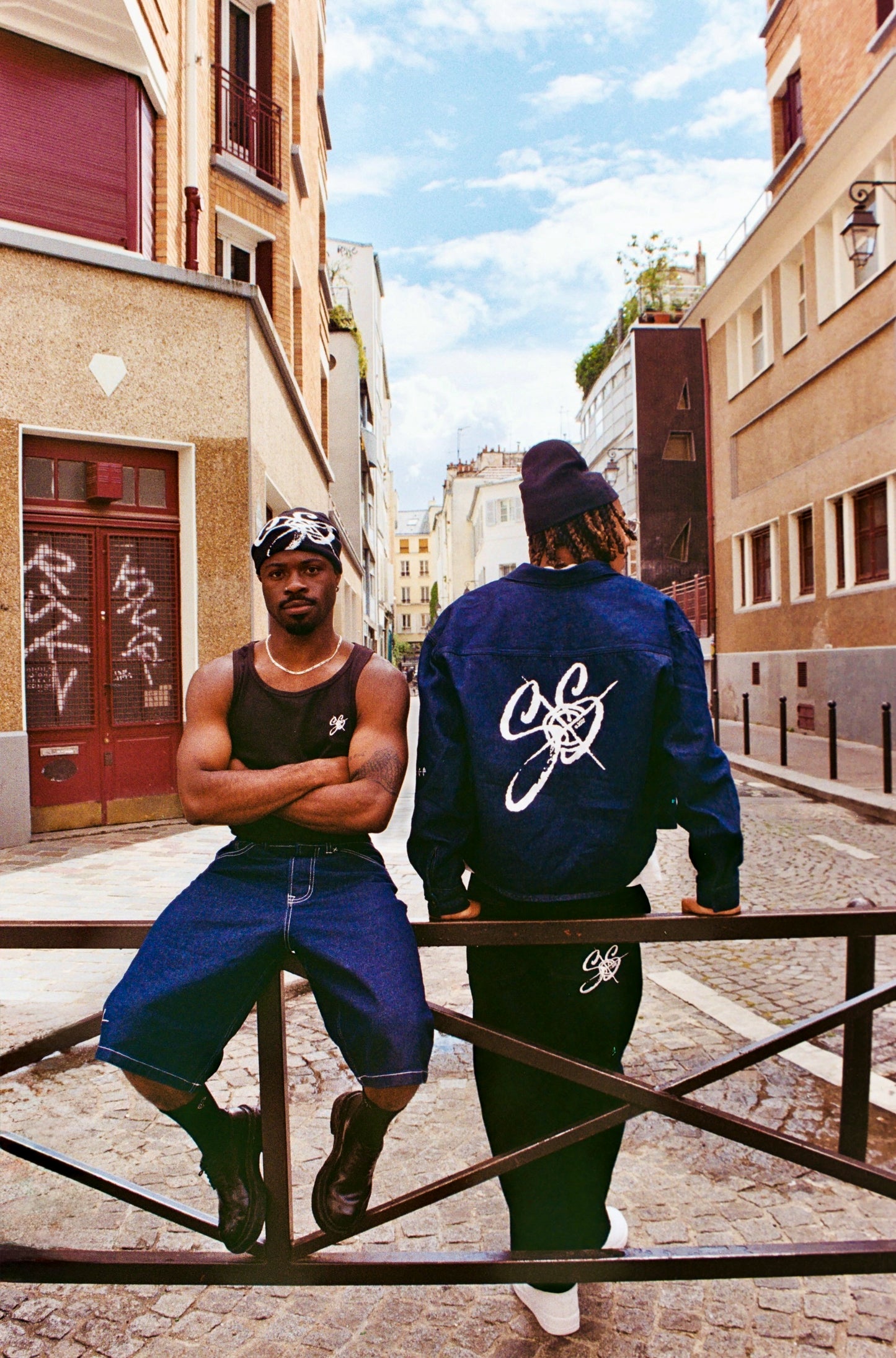 PARIS DOUBLE DENIM JACKET